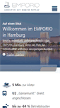 Mobile Screenshot of emporio-hamburg.de